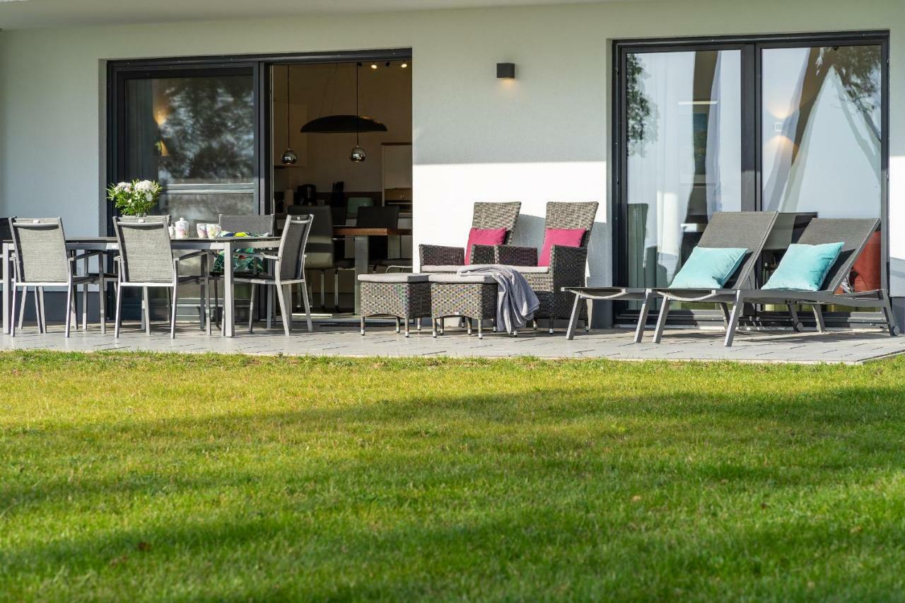 Terrassenwohnung "Haffparadies" - Oase Am Haff Garz  Eksteriør billede